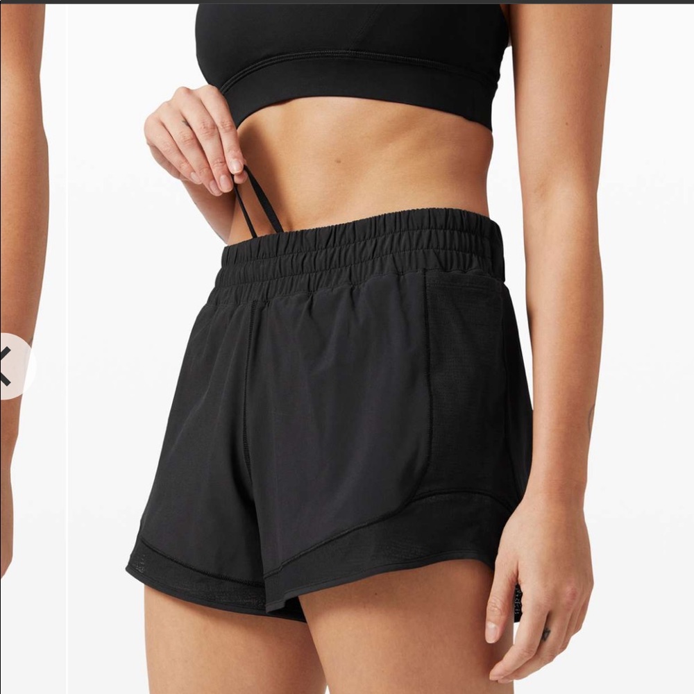 🌸lulu HR hotty hot shorts MESH 🌸 - Picture 2 of 3